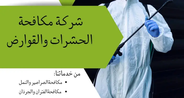 مزايا الاستعانة بشركة محترفة لمكافحة الحشرات في الإمارات