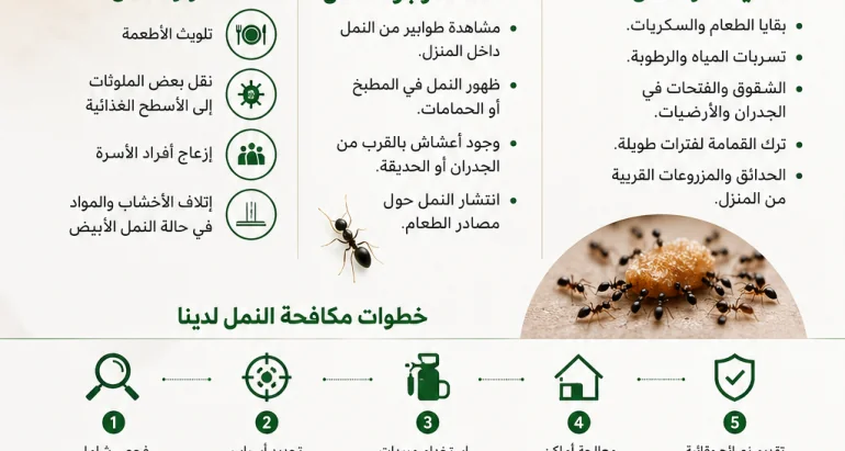 مكافحة النمل في أبوظبي | شركة الإبداع لمكافحة الحشرات بخبرة 30 سنة